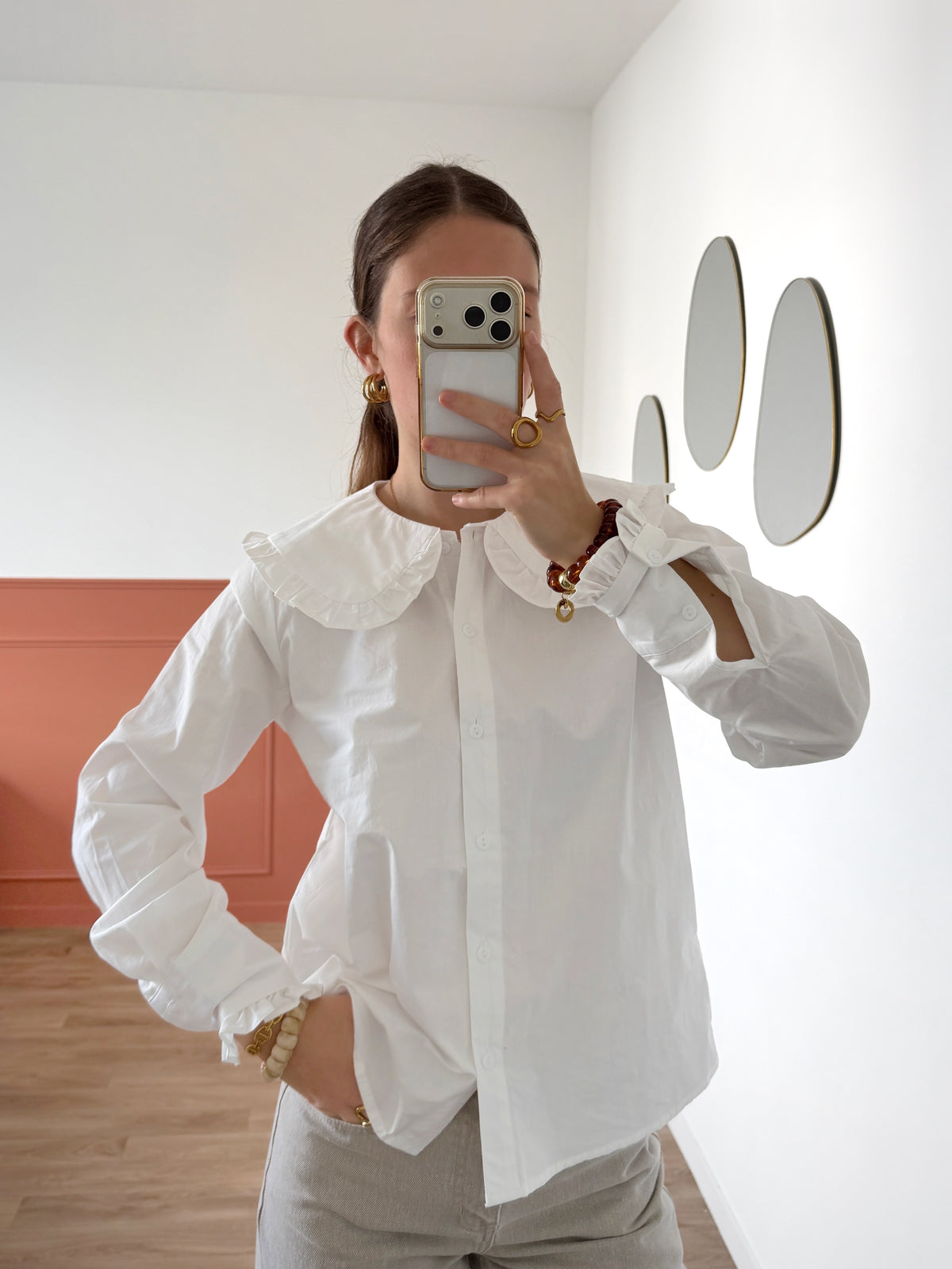 Chemise AMÉLIA blanche