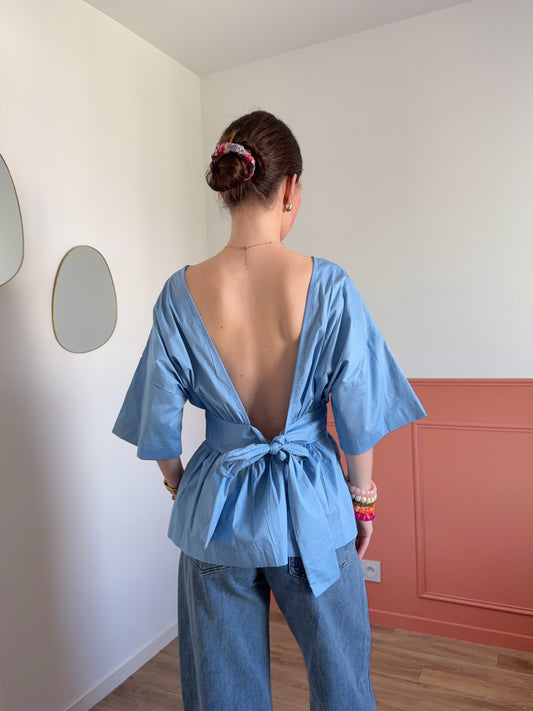 Blouse TANIA bleue
