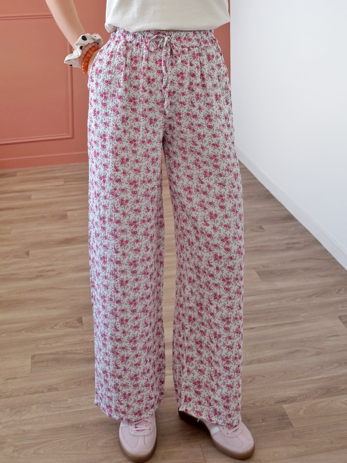 Pantalon ONDINE fuchsia