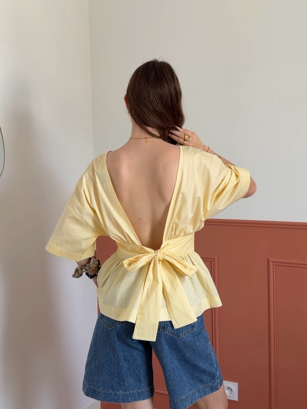 Blouse TANIA jaune