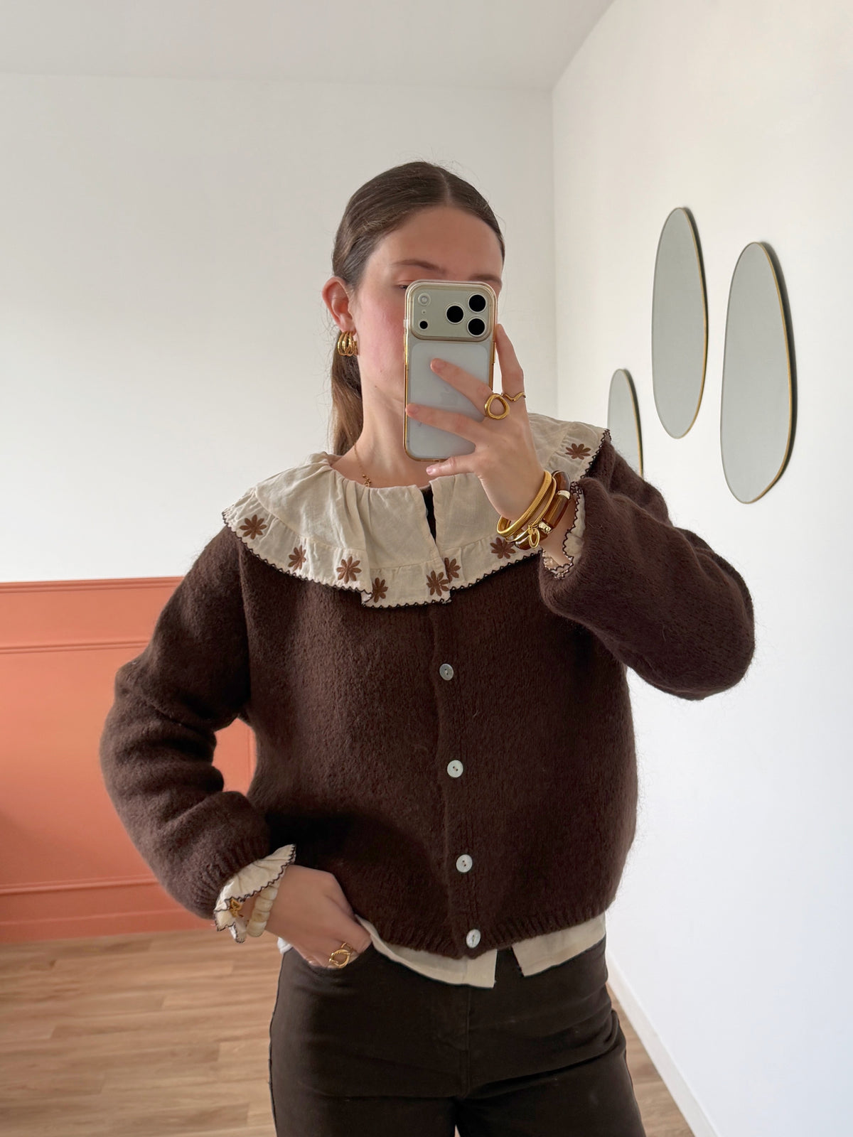 Cardigan OLIVIA chocolat