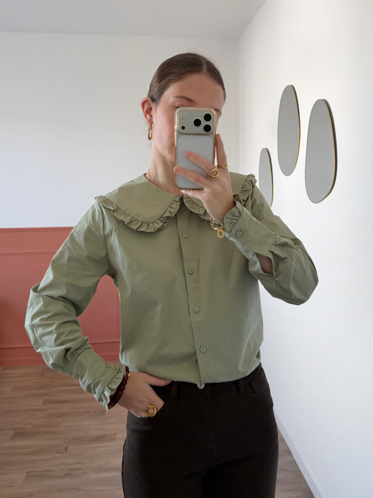 Chemise AMÉLIA kaki