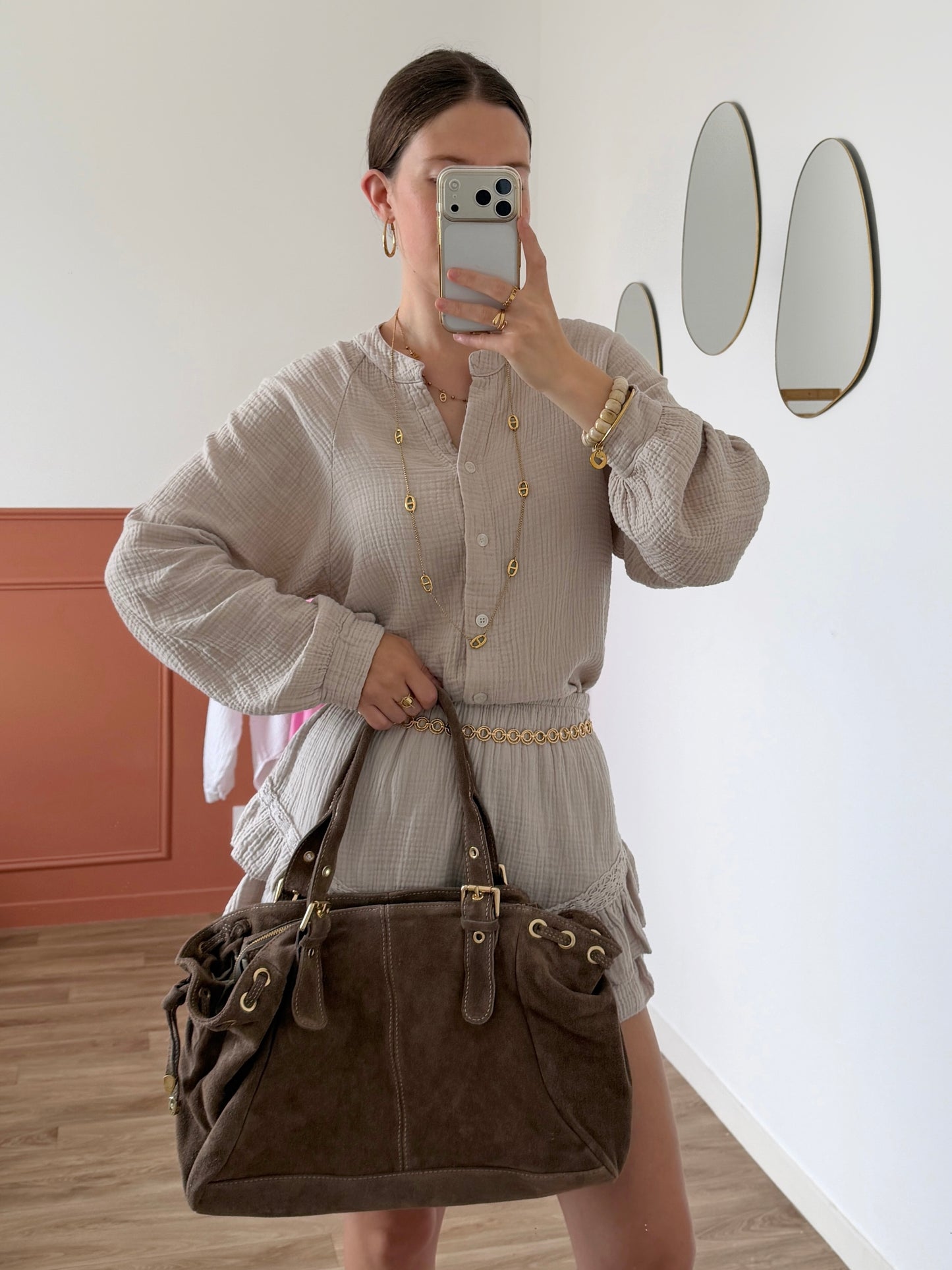 Sac BELLA taupe