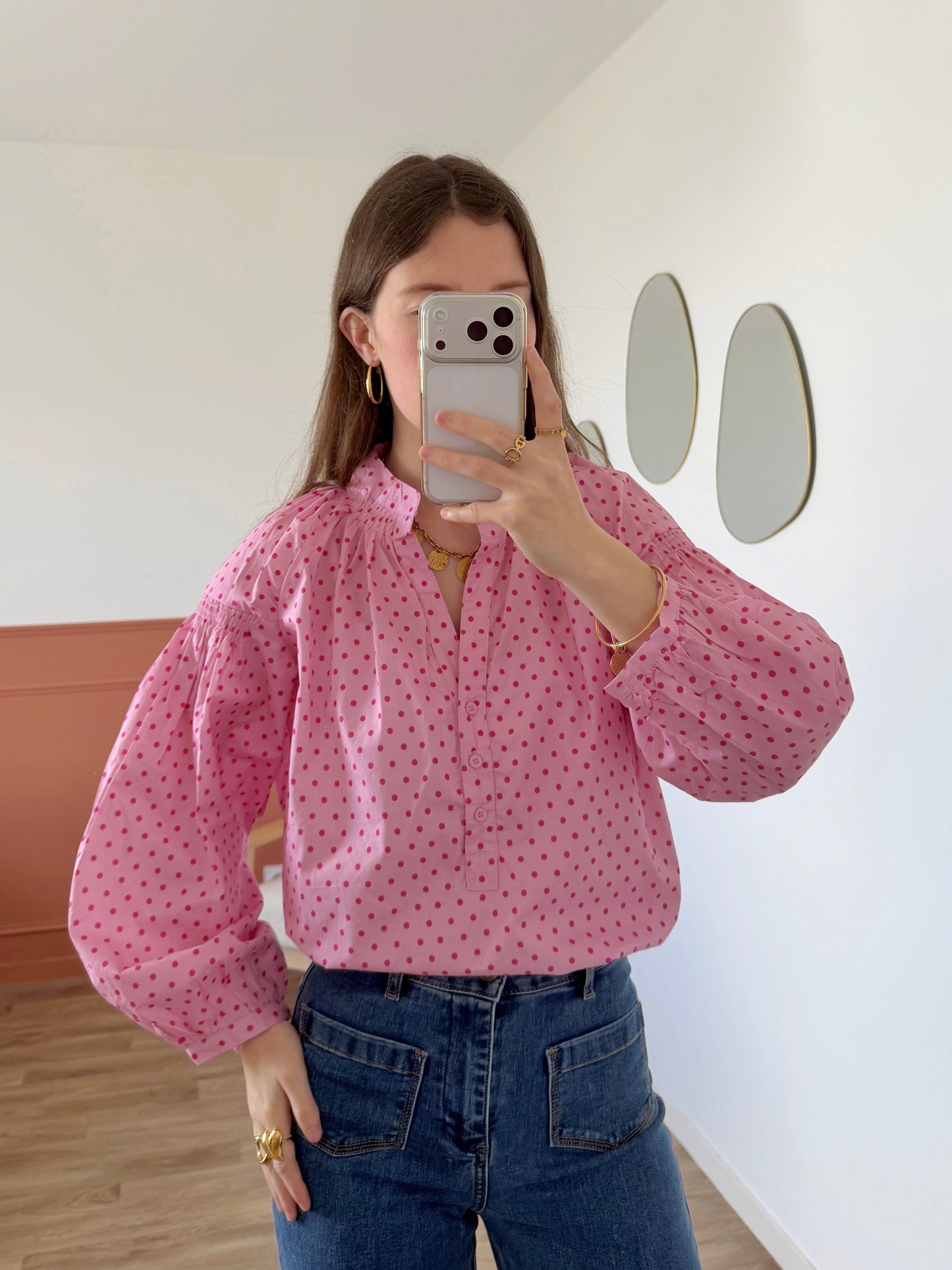 Blouse ANDIE rose