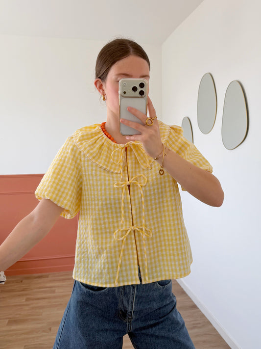 Blouse CASTILLE jaune