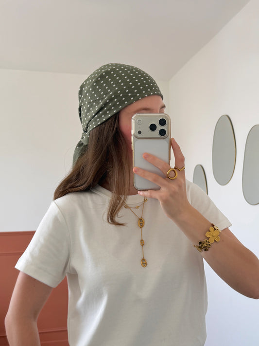 Foulard POIS kaki
