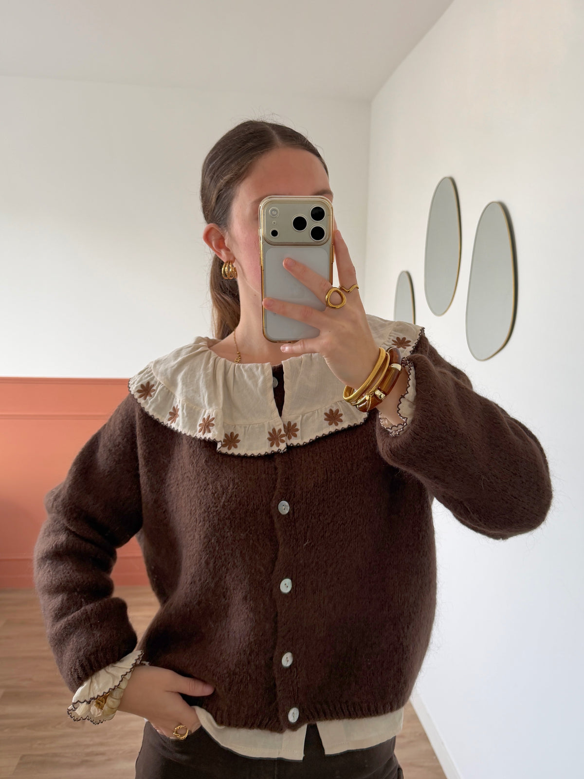 Cardigan OLIVIA chocolat