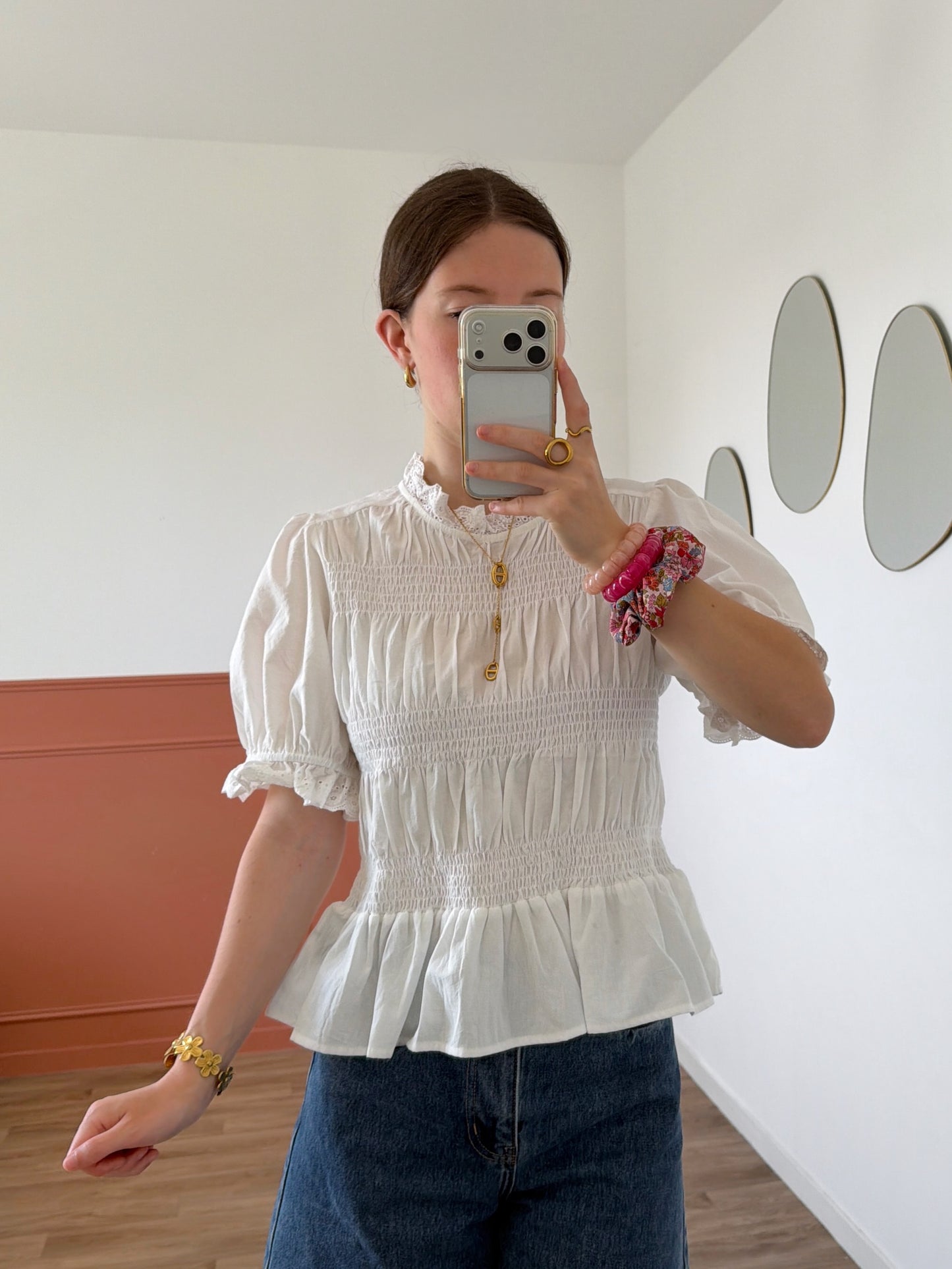 Blouse AURORE blanche