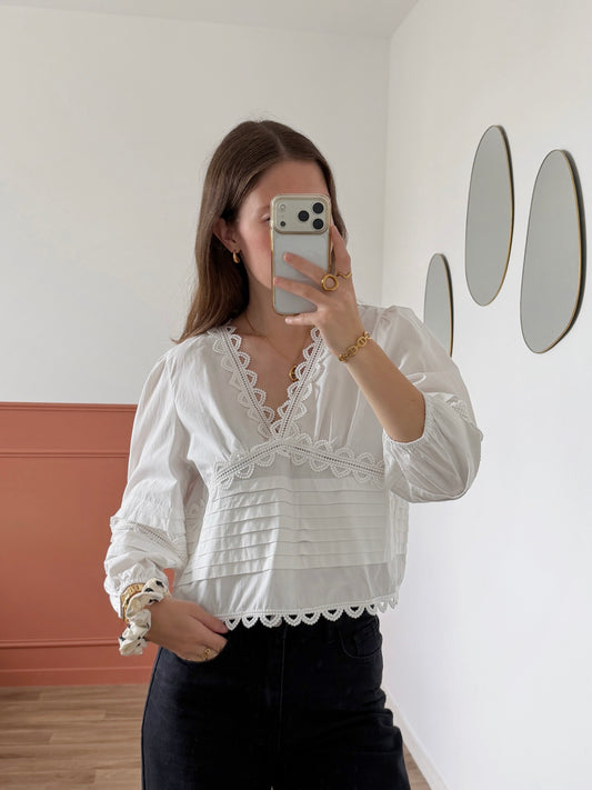 Blouse MILIE blanche