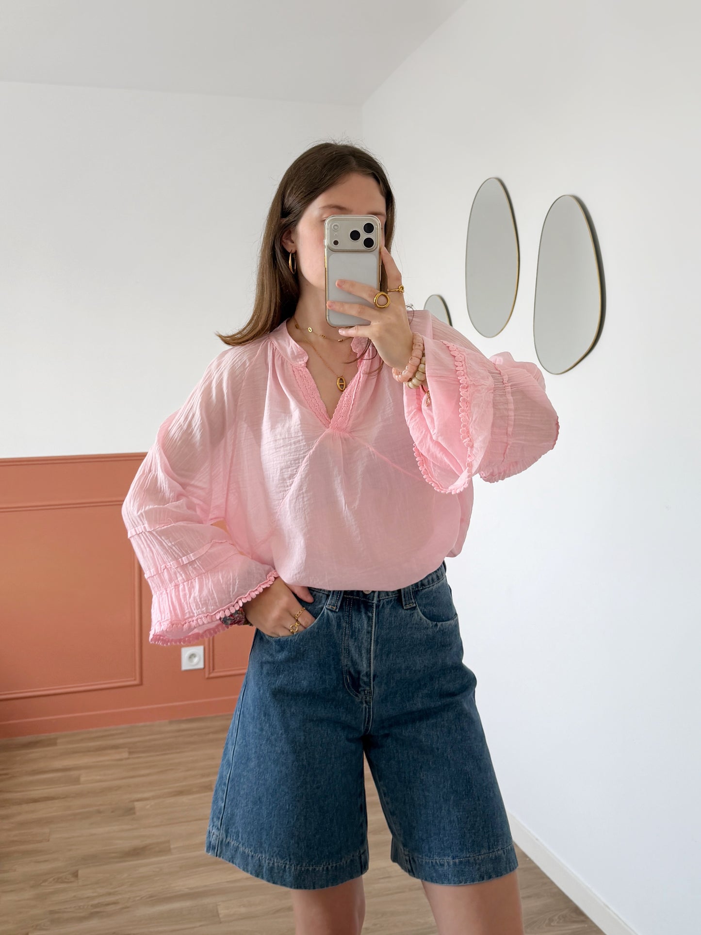 Blouse BOHEMA rose