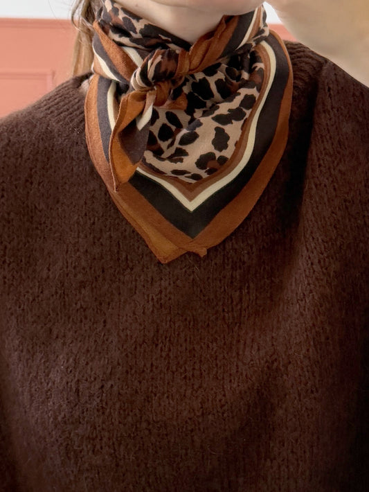 Foulard LÉOPARD