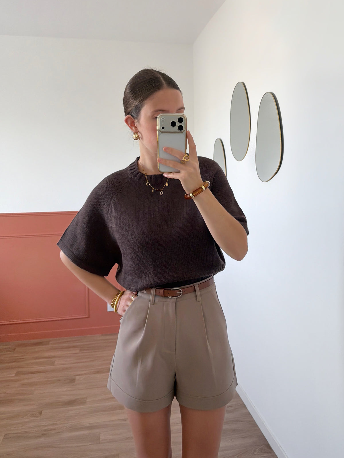 Pull ELIA marron