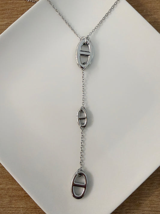 Collier JUNE argenté