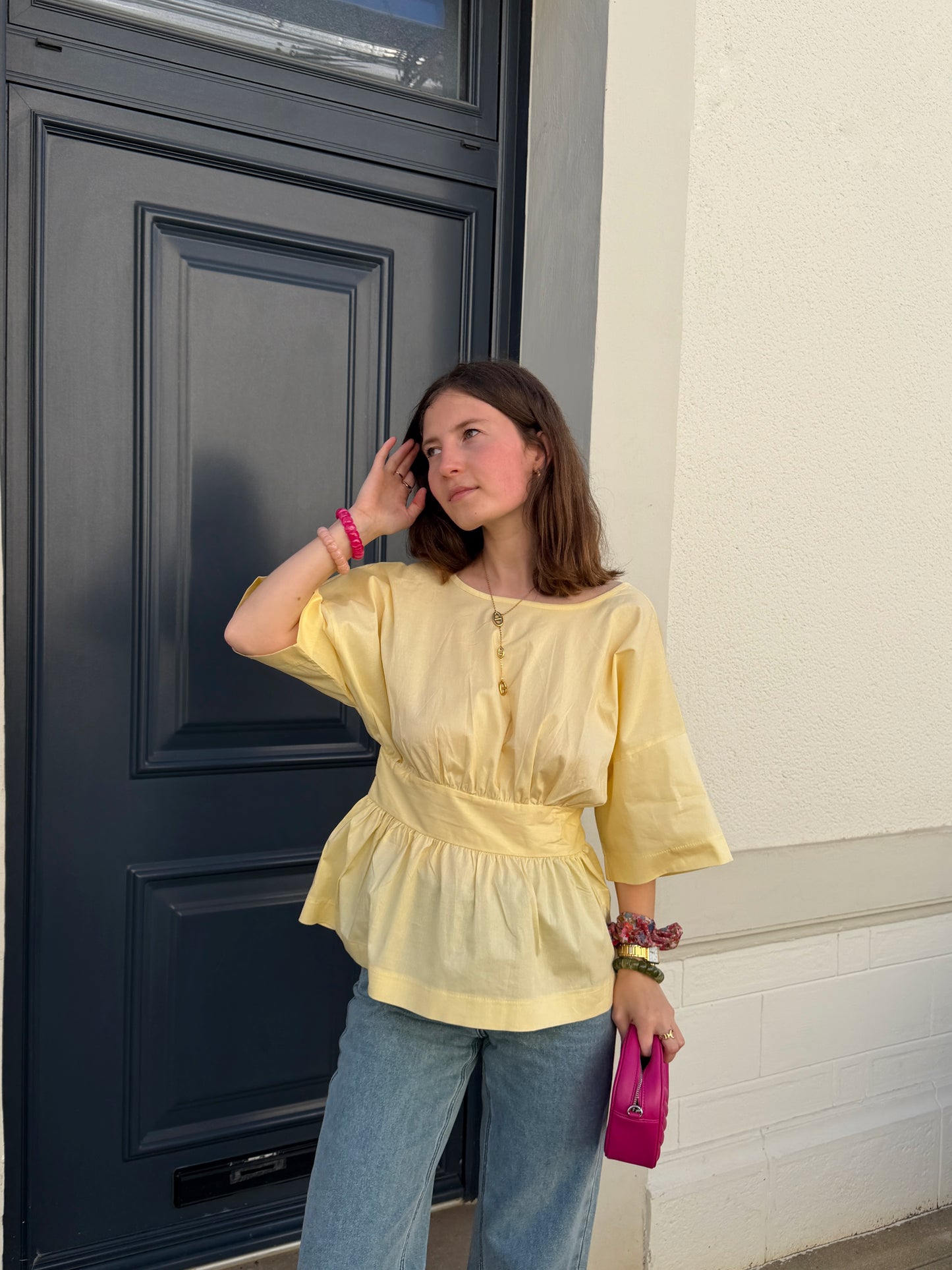 Blouse TANIA jaune