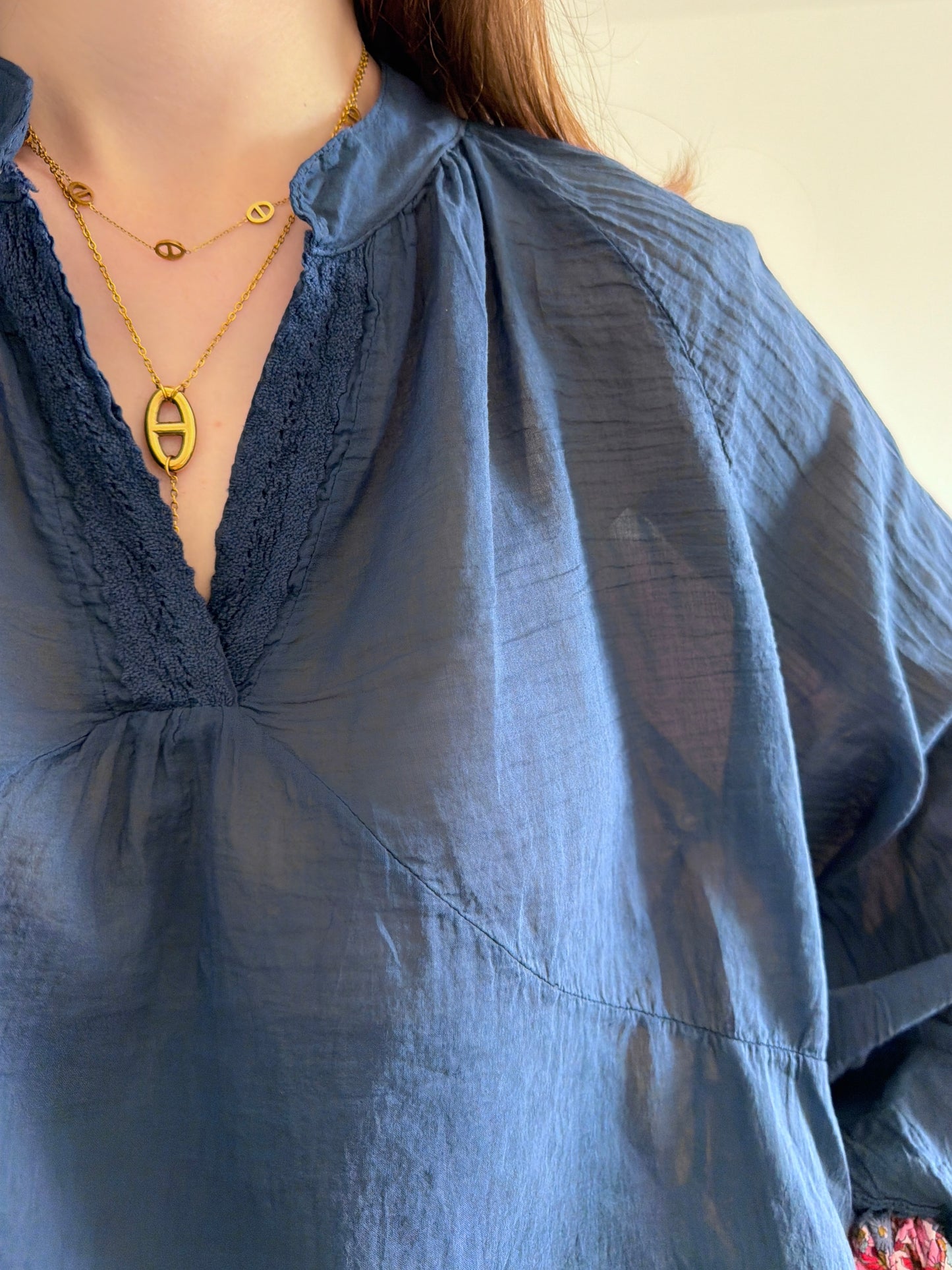 Blouse BOHEMA bleu marine