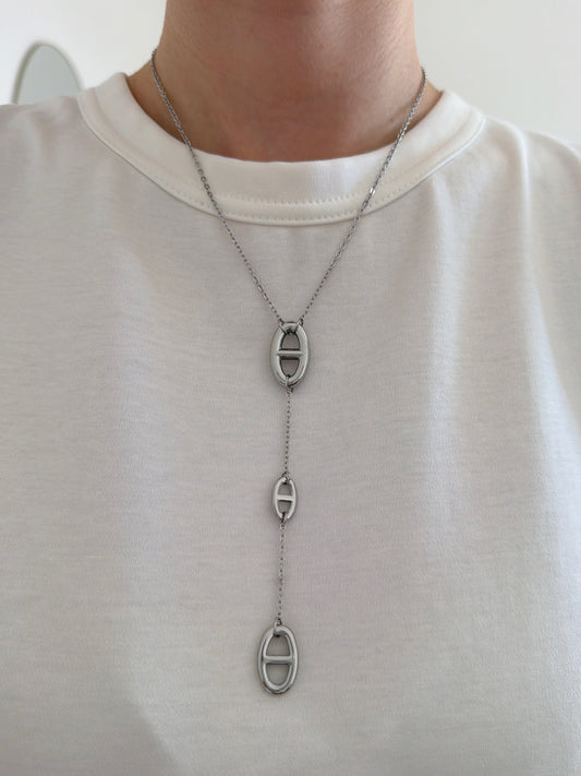 Collier JUNE argenté