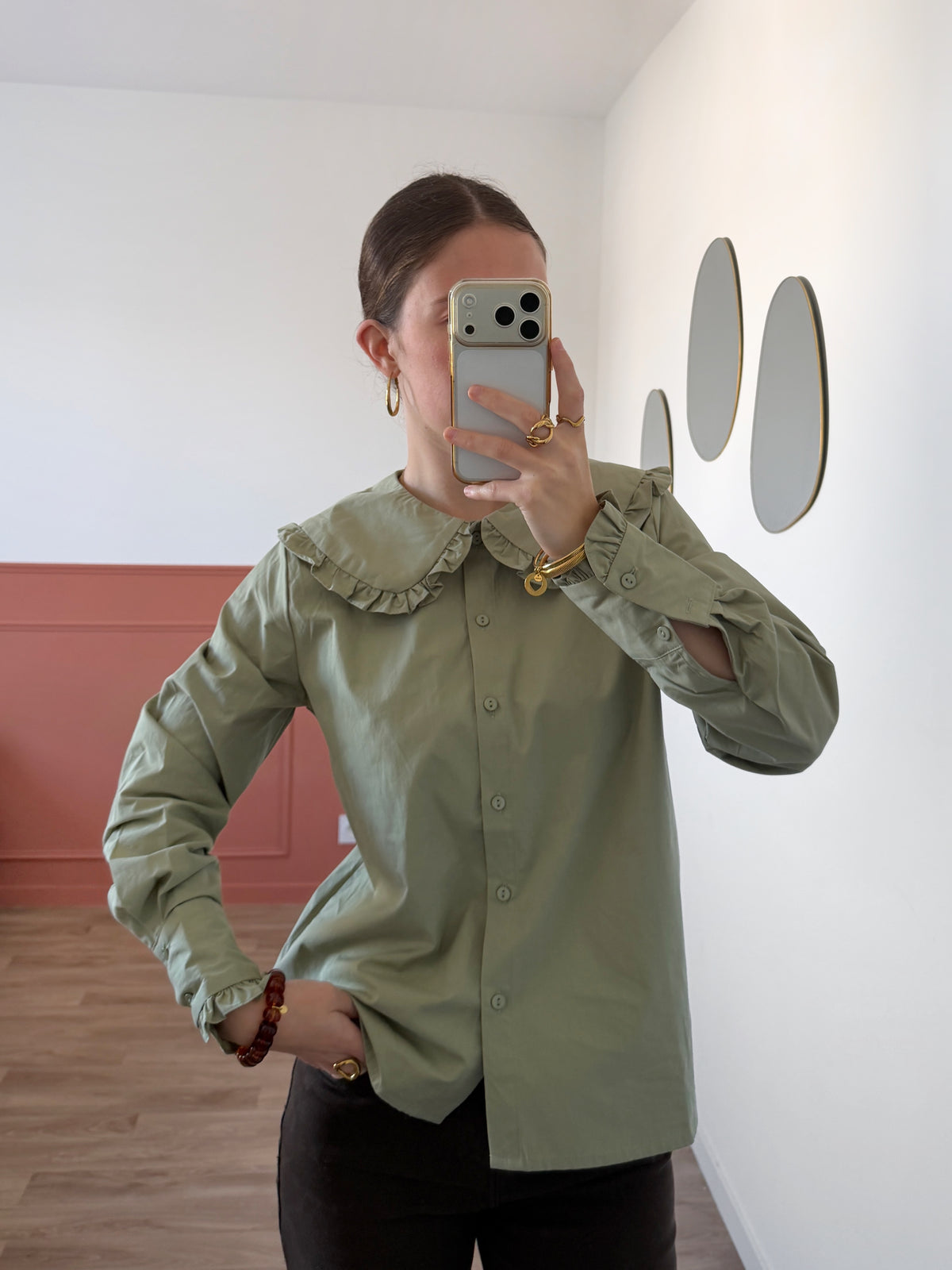 Chemise AMÉLIA kaki