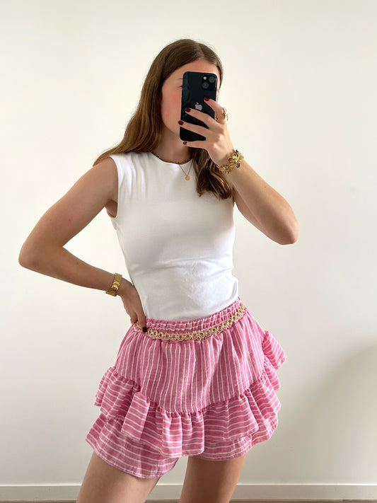 Jupe-short FANNY rose