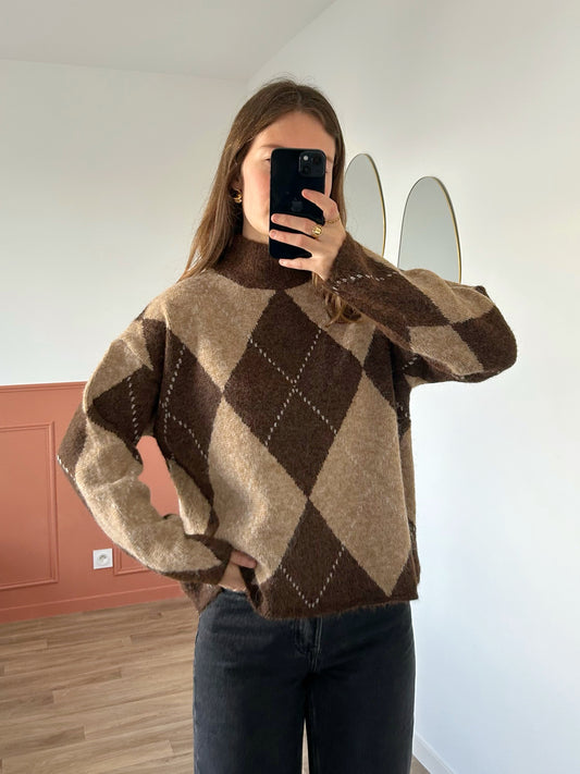 Pull ÉLINE beige