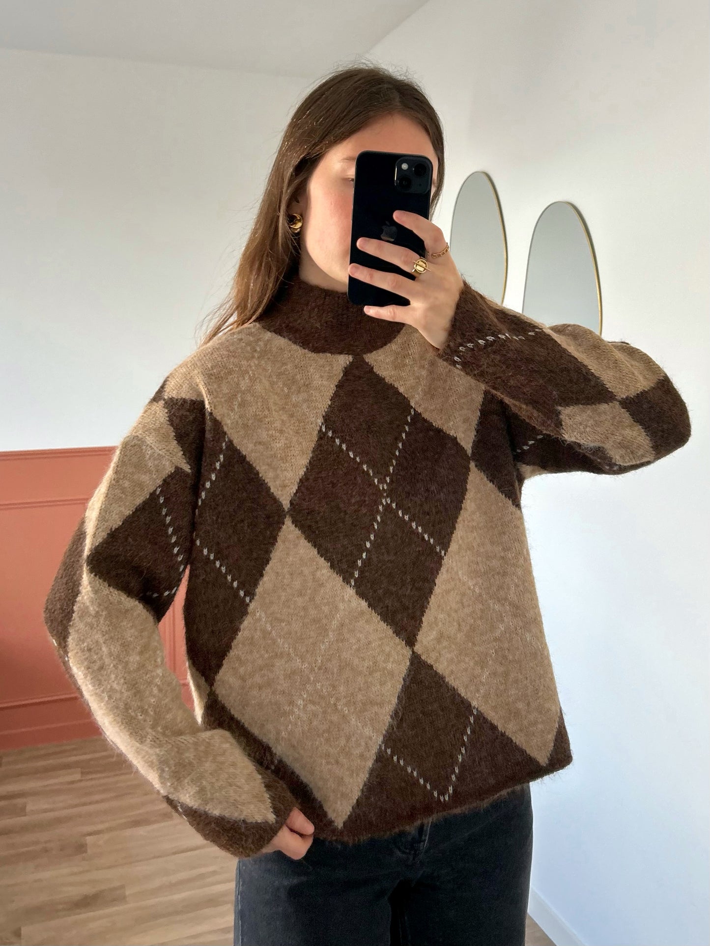 Pull ÉLINE beige