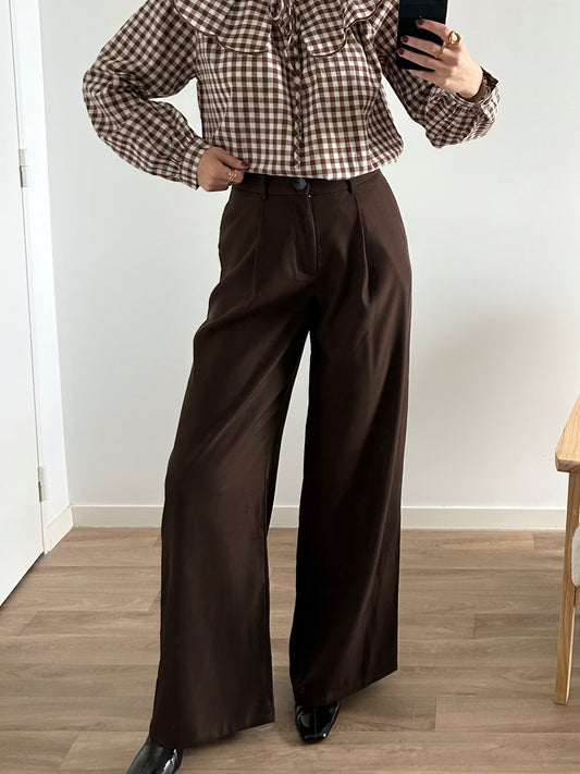 Pantalon ANDRÉA chocolat