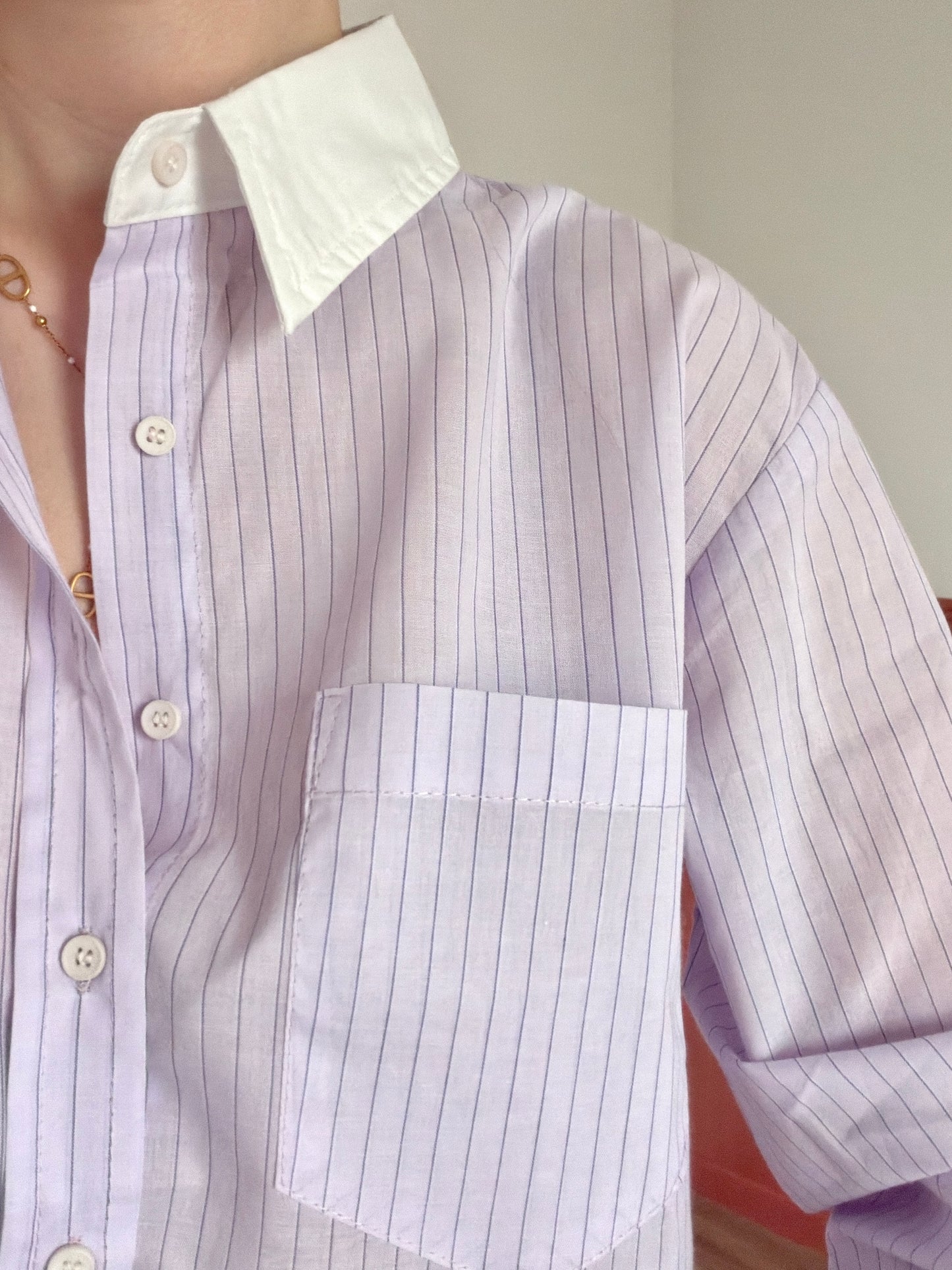 Chemise VALENTINE lilas
