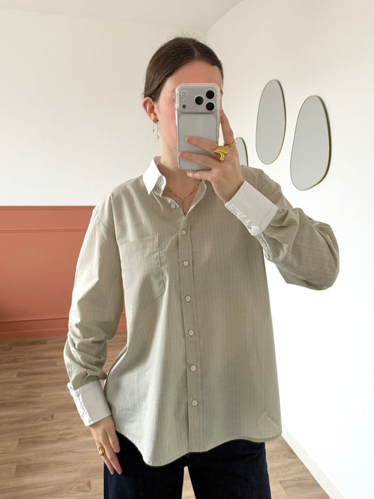 Chemise VALENTINE verte