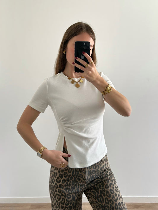 T-shirt LAURA blanc