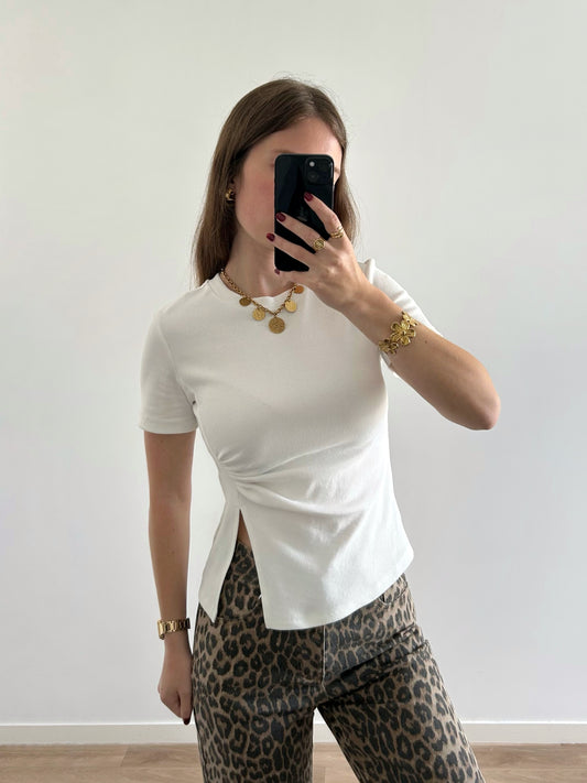 T-shirt LAURA blanc