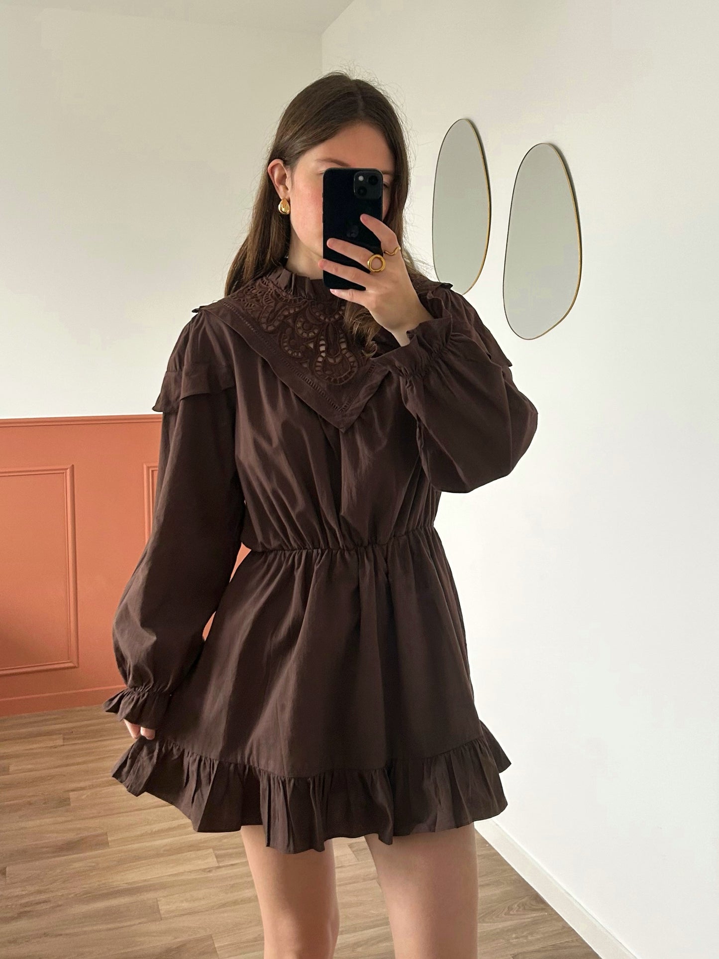 Robe ANAÏS marron