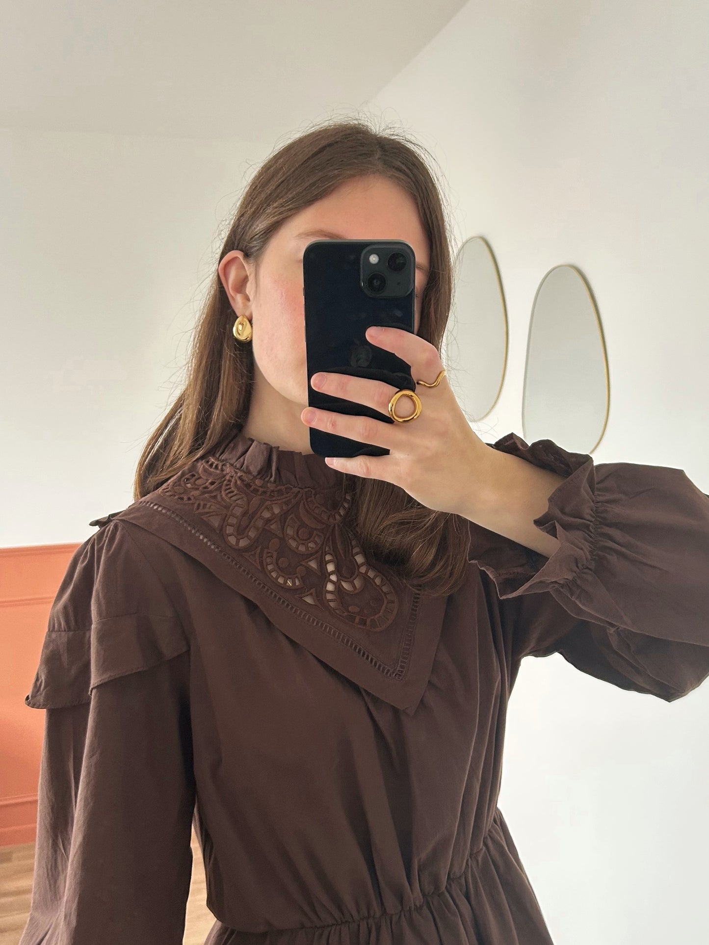 Robe ANAÏS marron