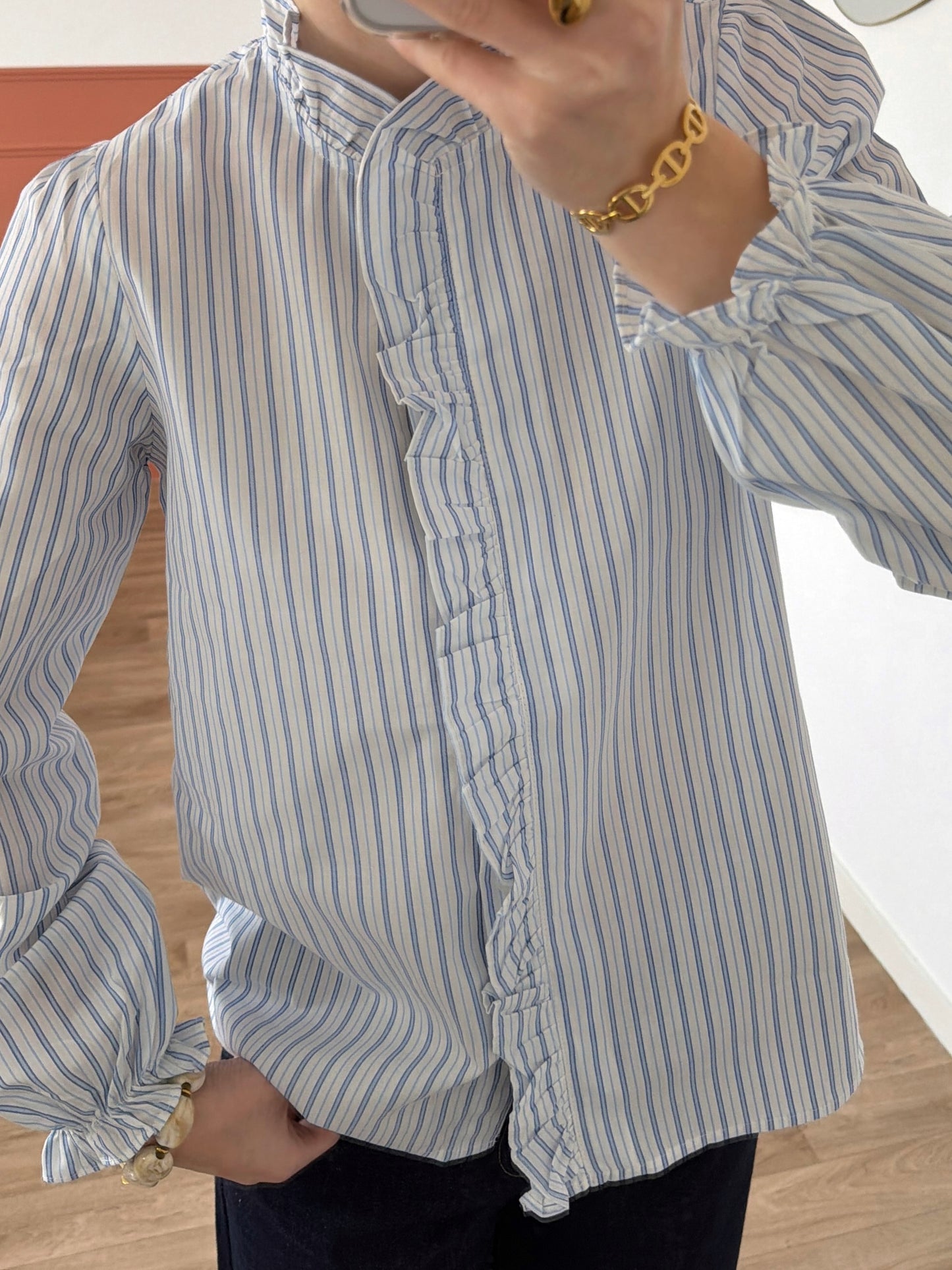 Blouse JODIE bleue