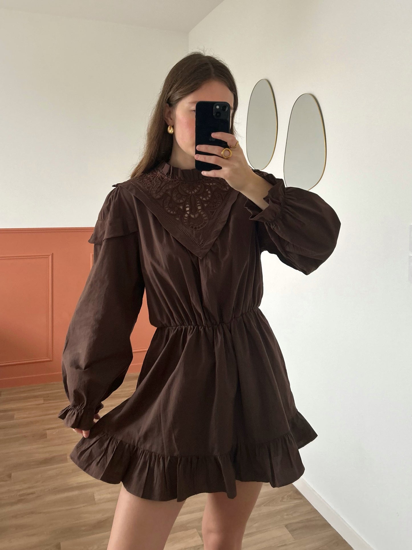 Robe ANAÏS marron