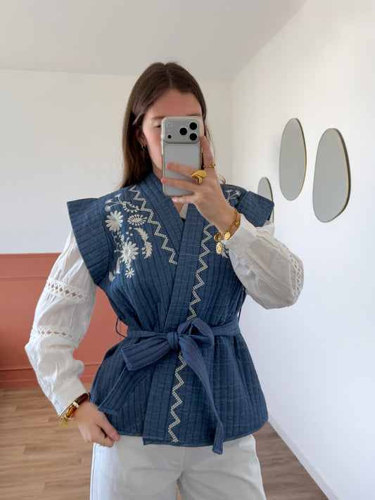 Veste sans manches CLAIRE
