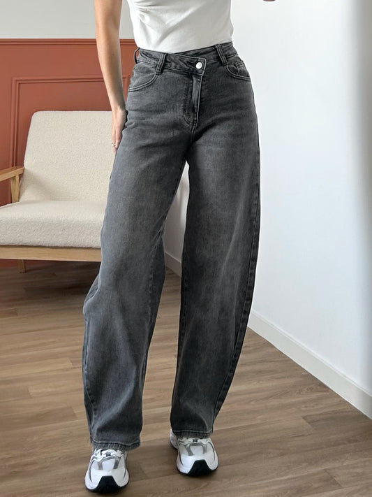Jean barrel asymétrique ALEX