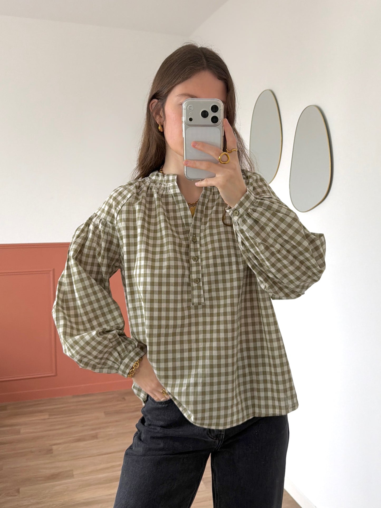 Blouse VANESSA kaki