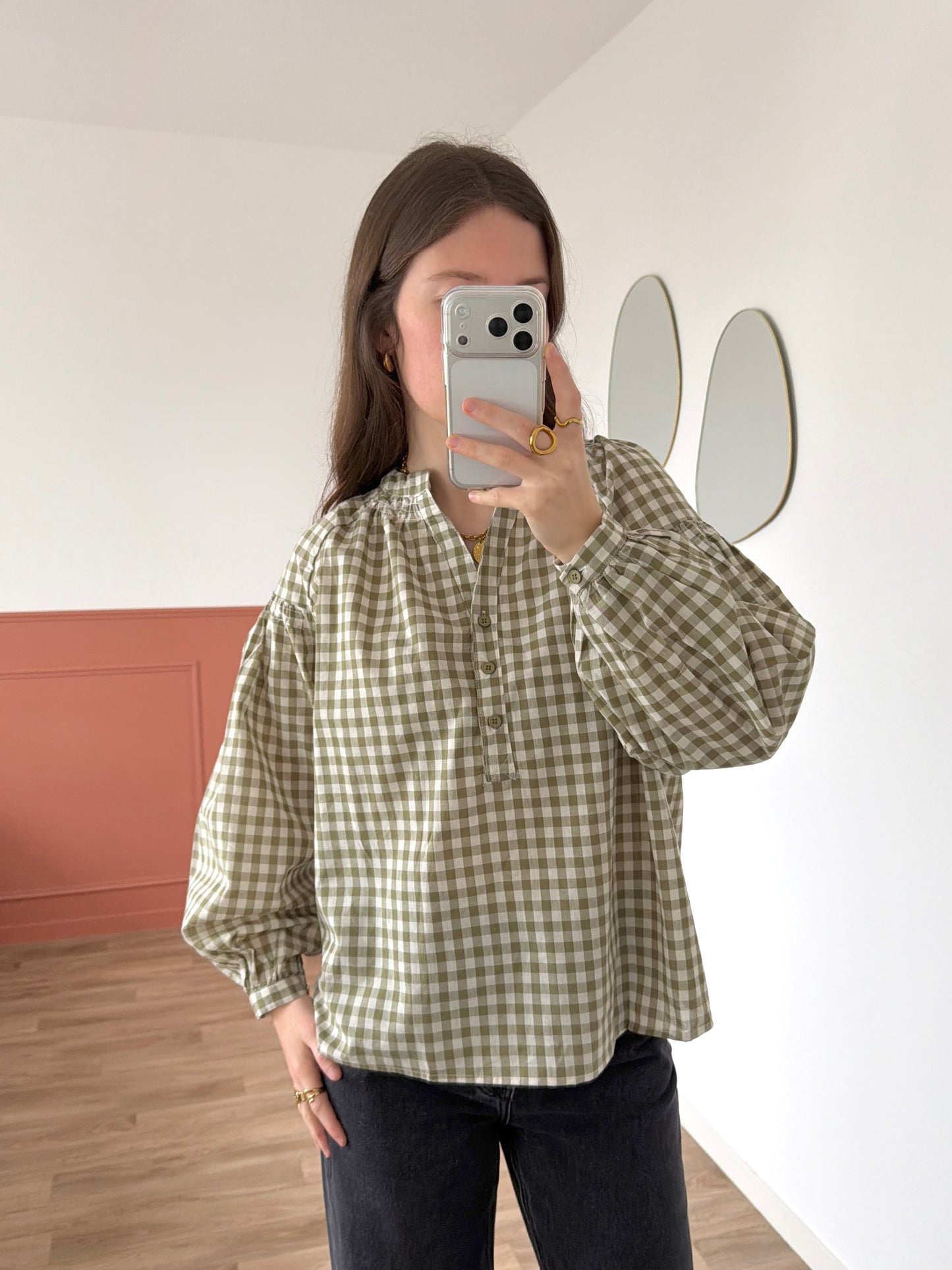 Blouse VANESSA kaki