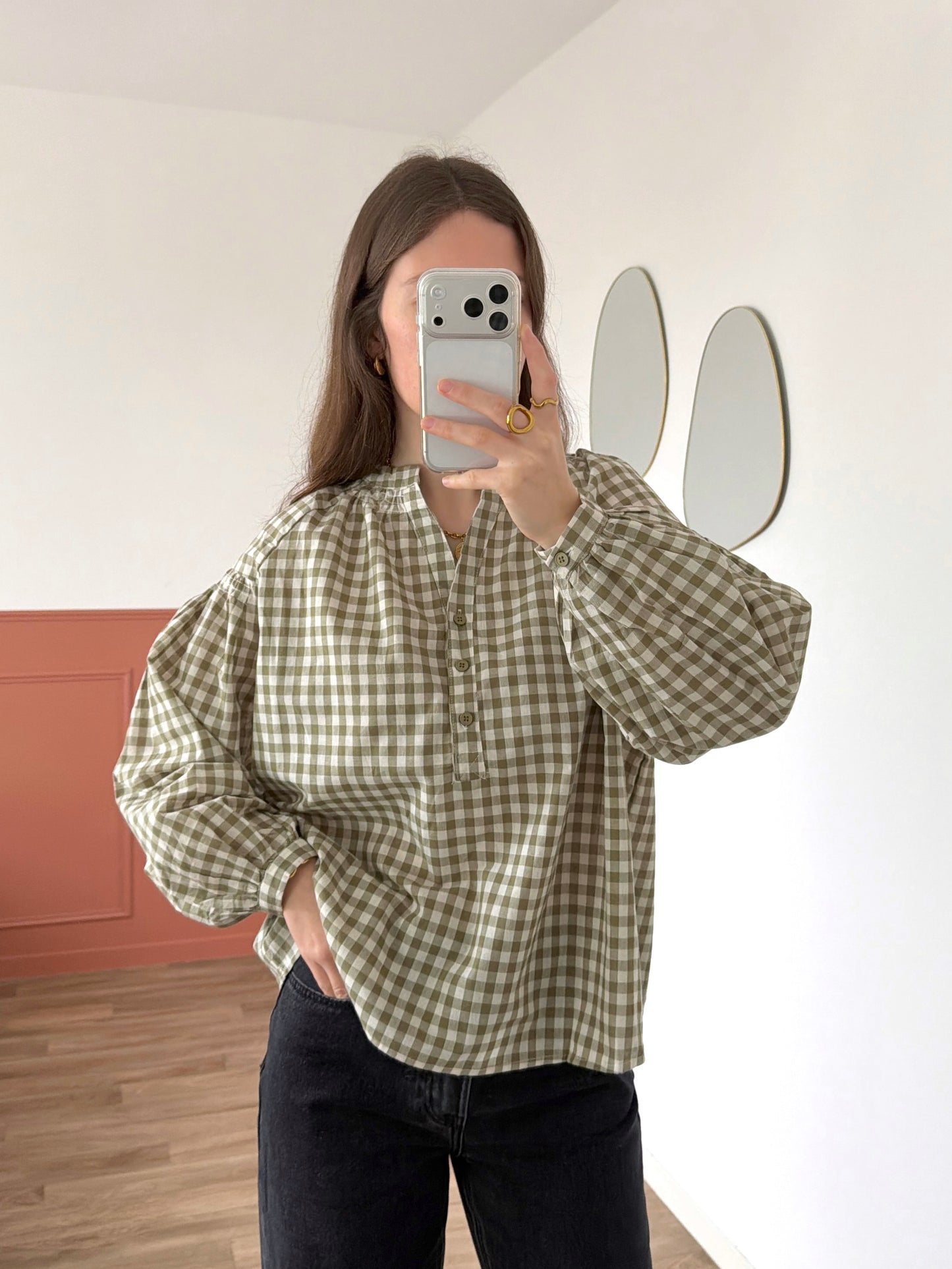 Blouse VANESSA kaki