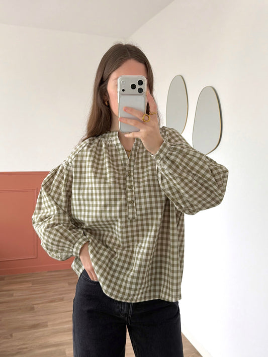 Blouse VANESSA kaki
