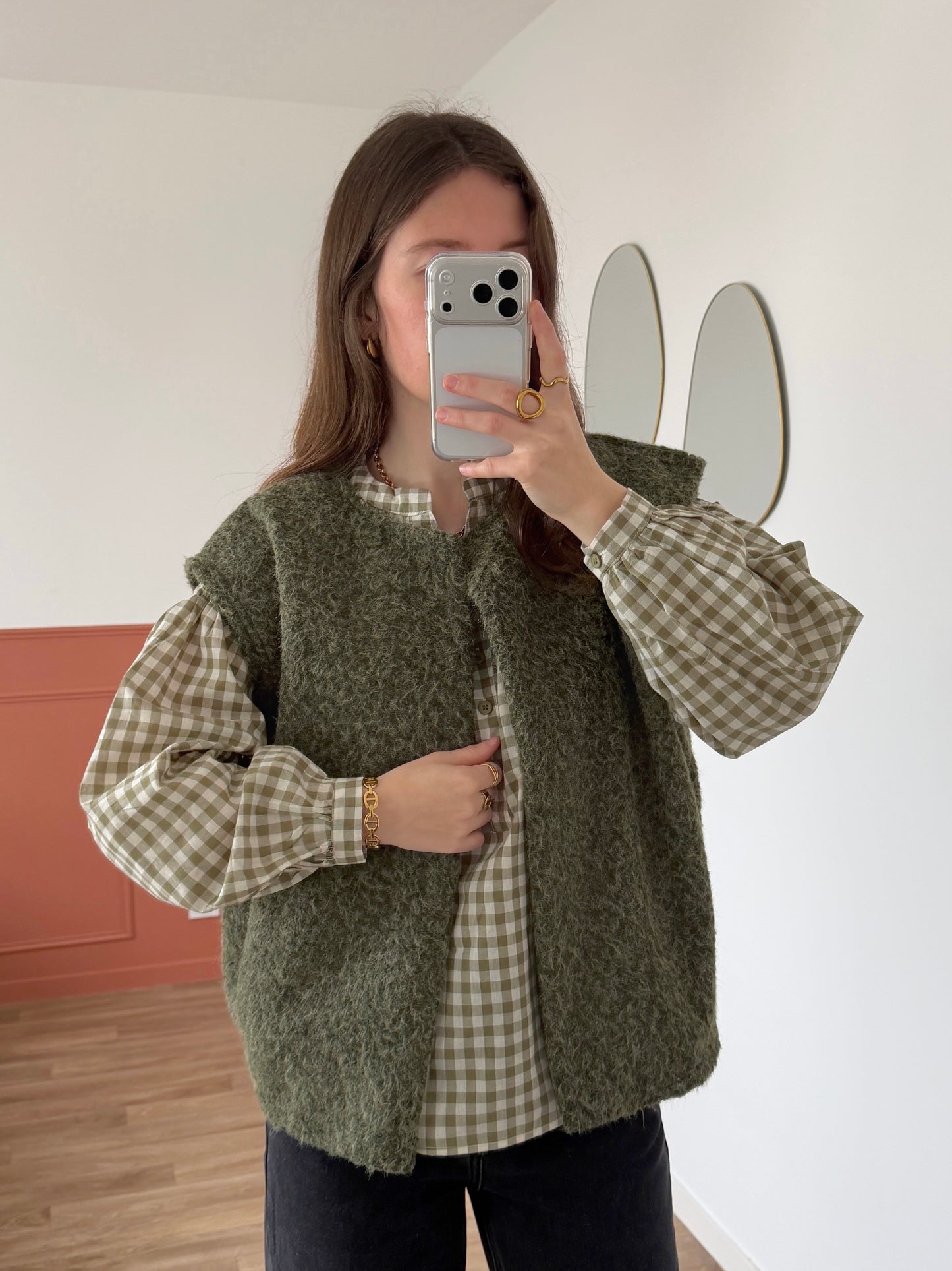Blouse VANESSA kaki