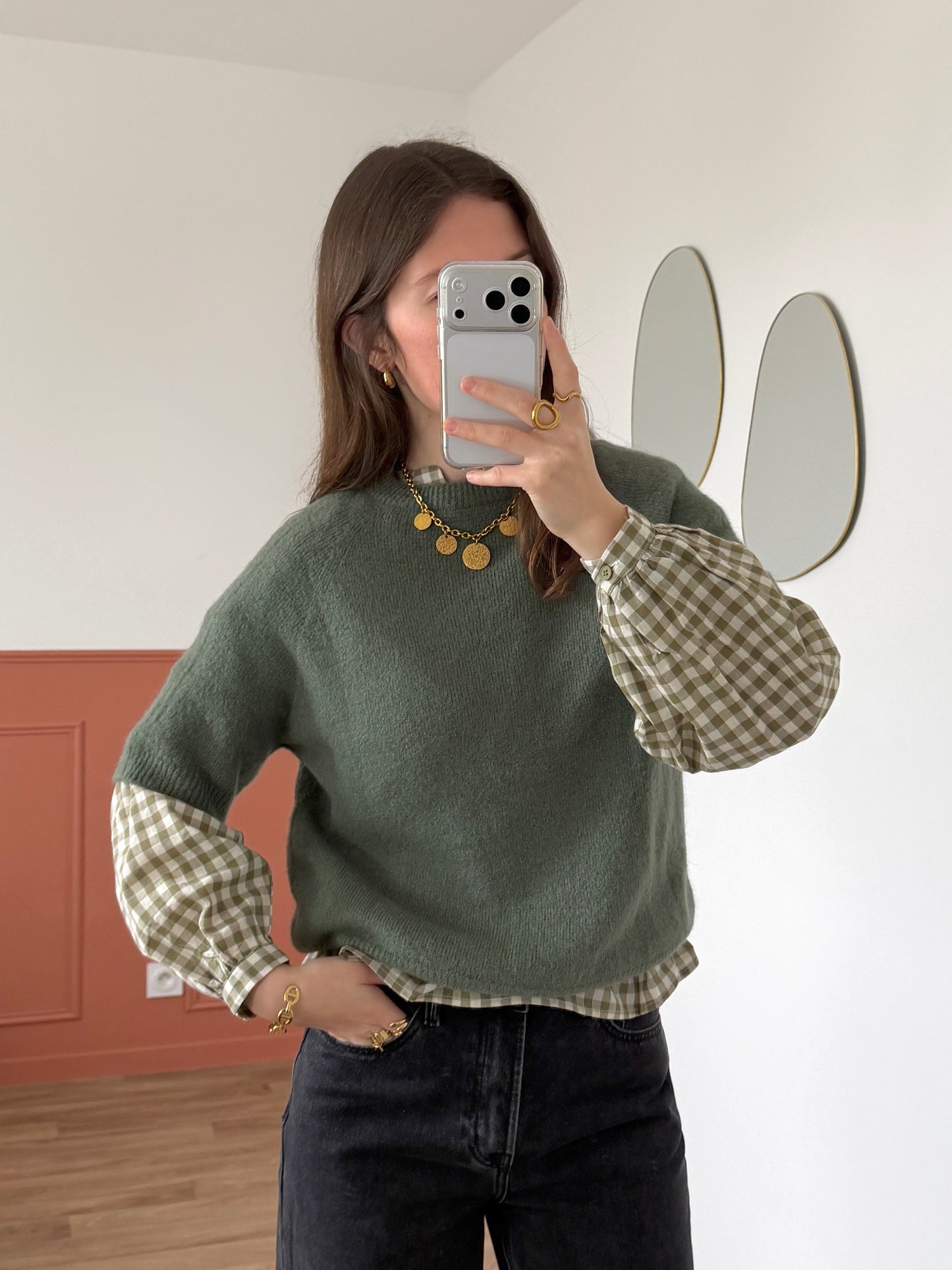 Blouse VANESSA kaki