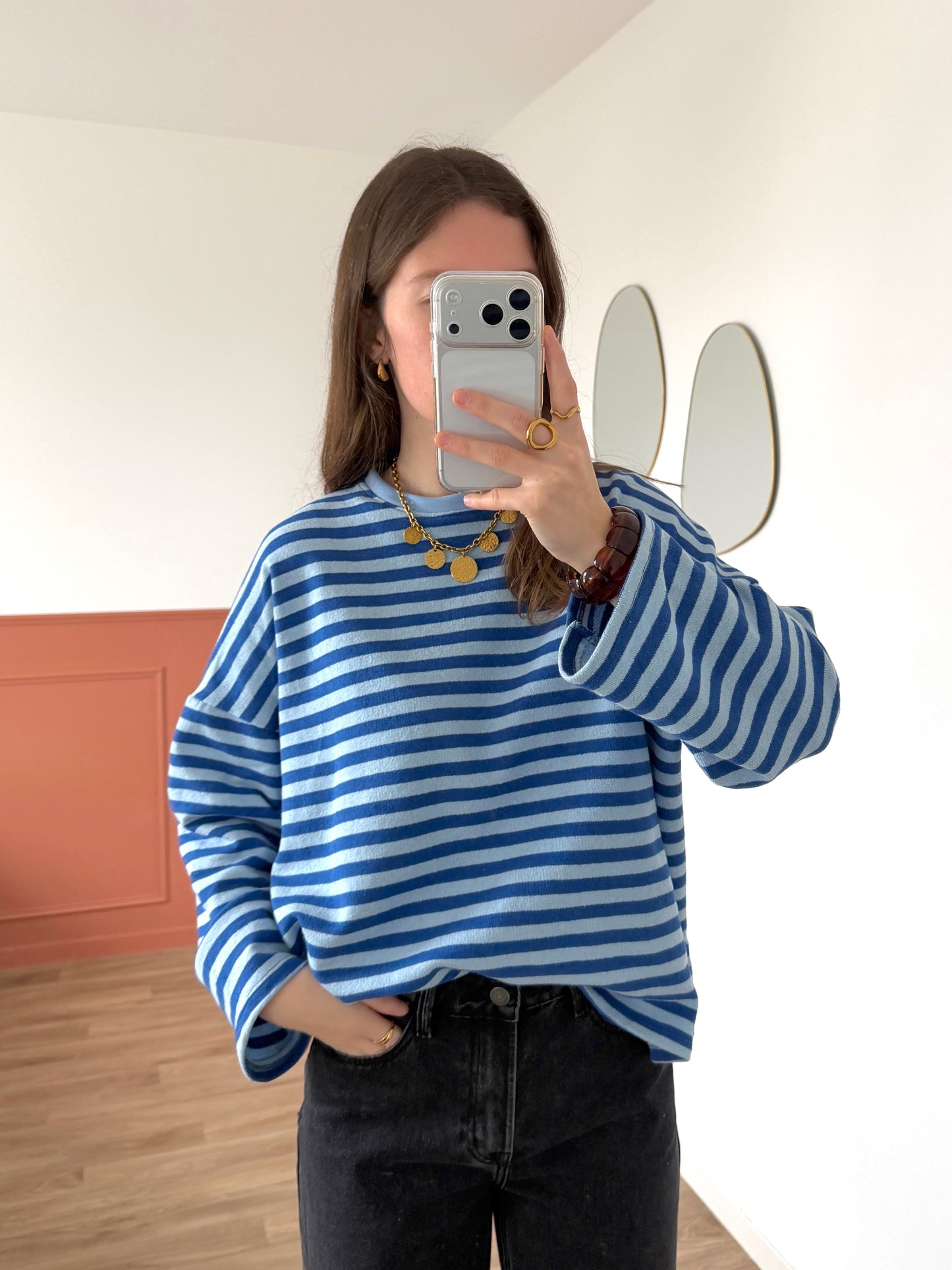 T-shirt ENORA bleu