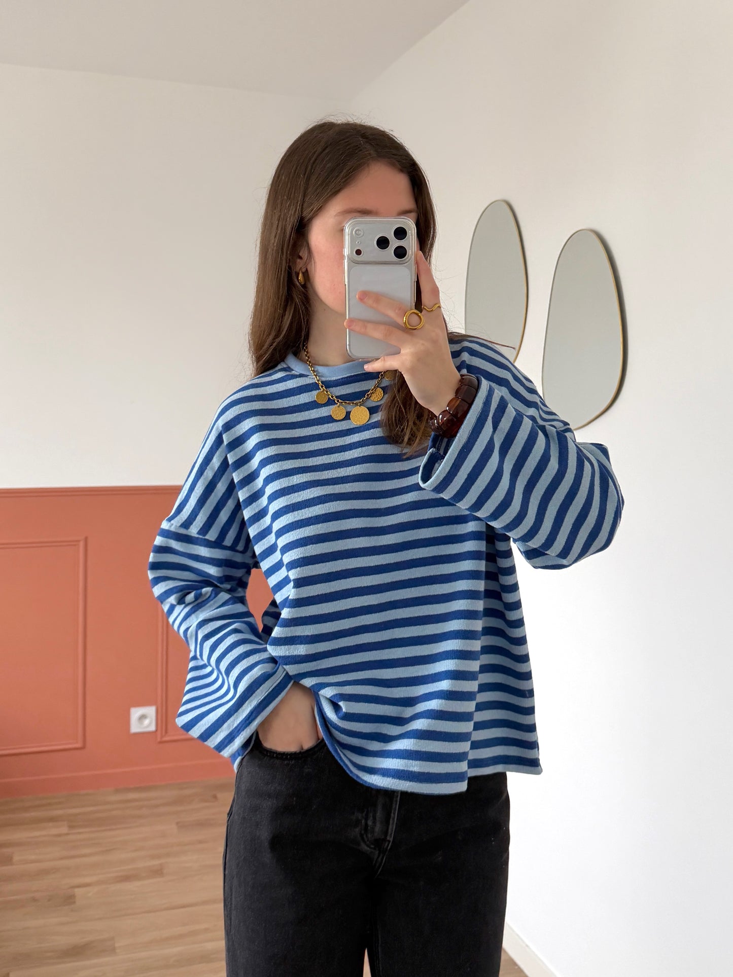 T-shirt ENORA bleu