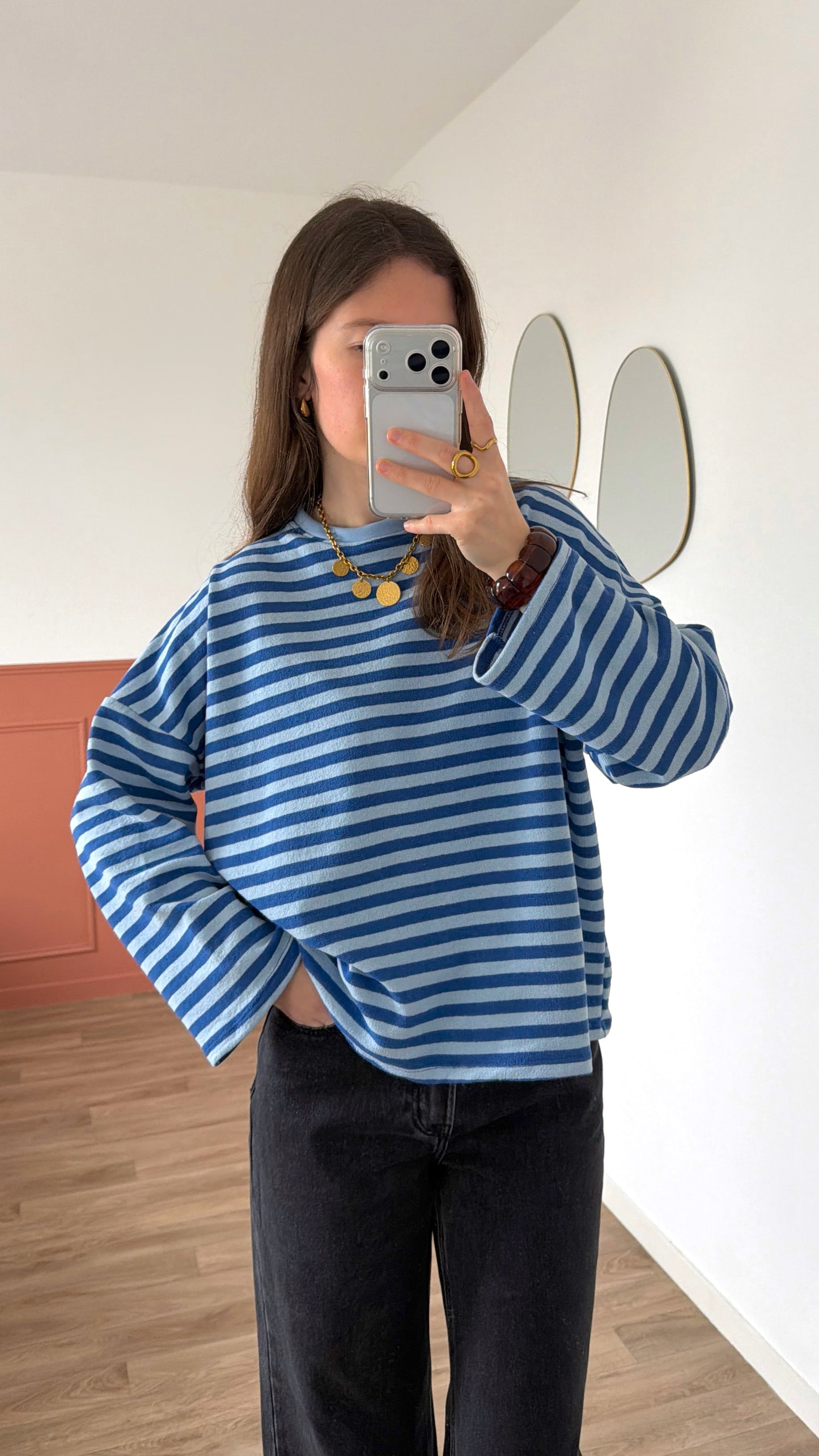 T-shirt ENORA bleu