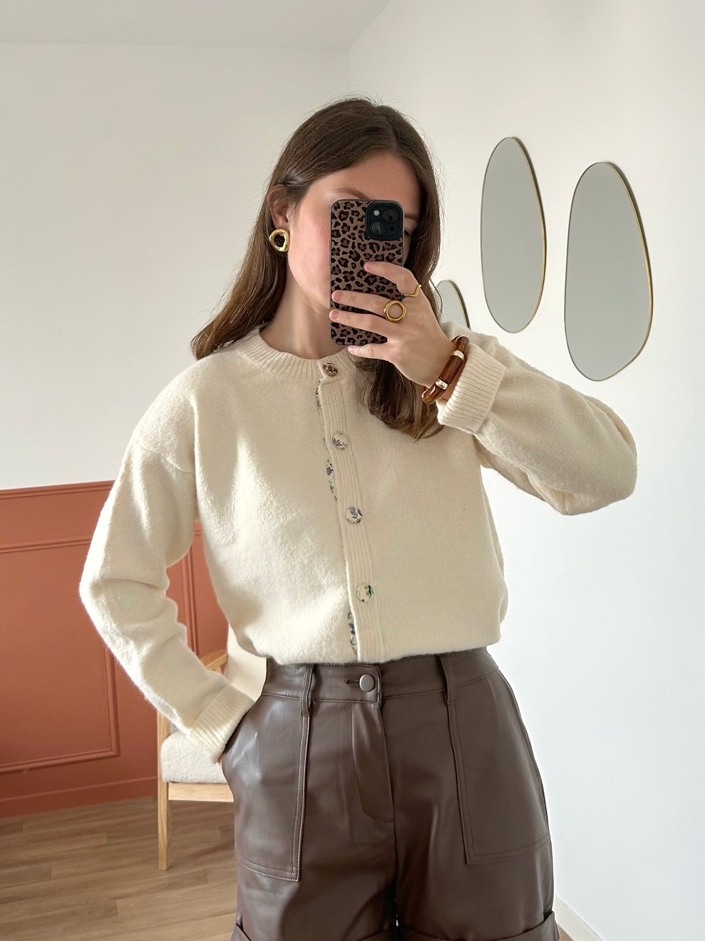 Cardigan ELISA écru