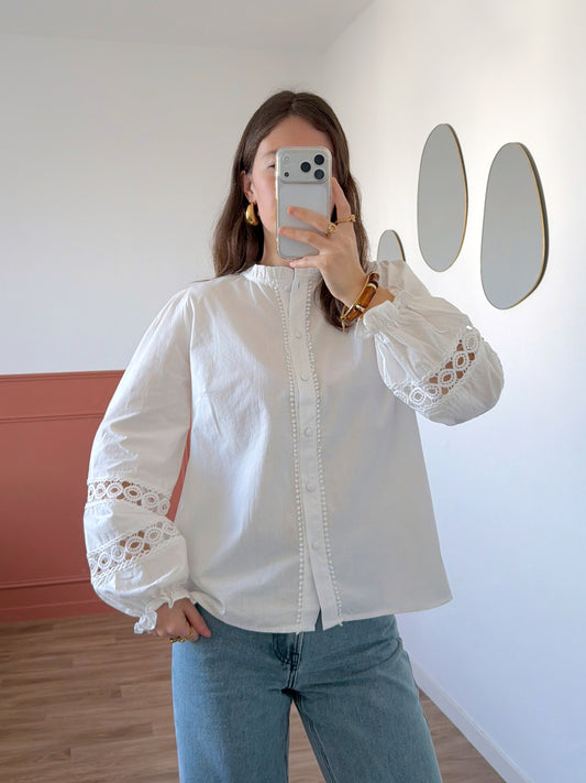 Blouse MAEVA blanche