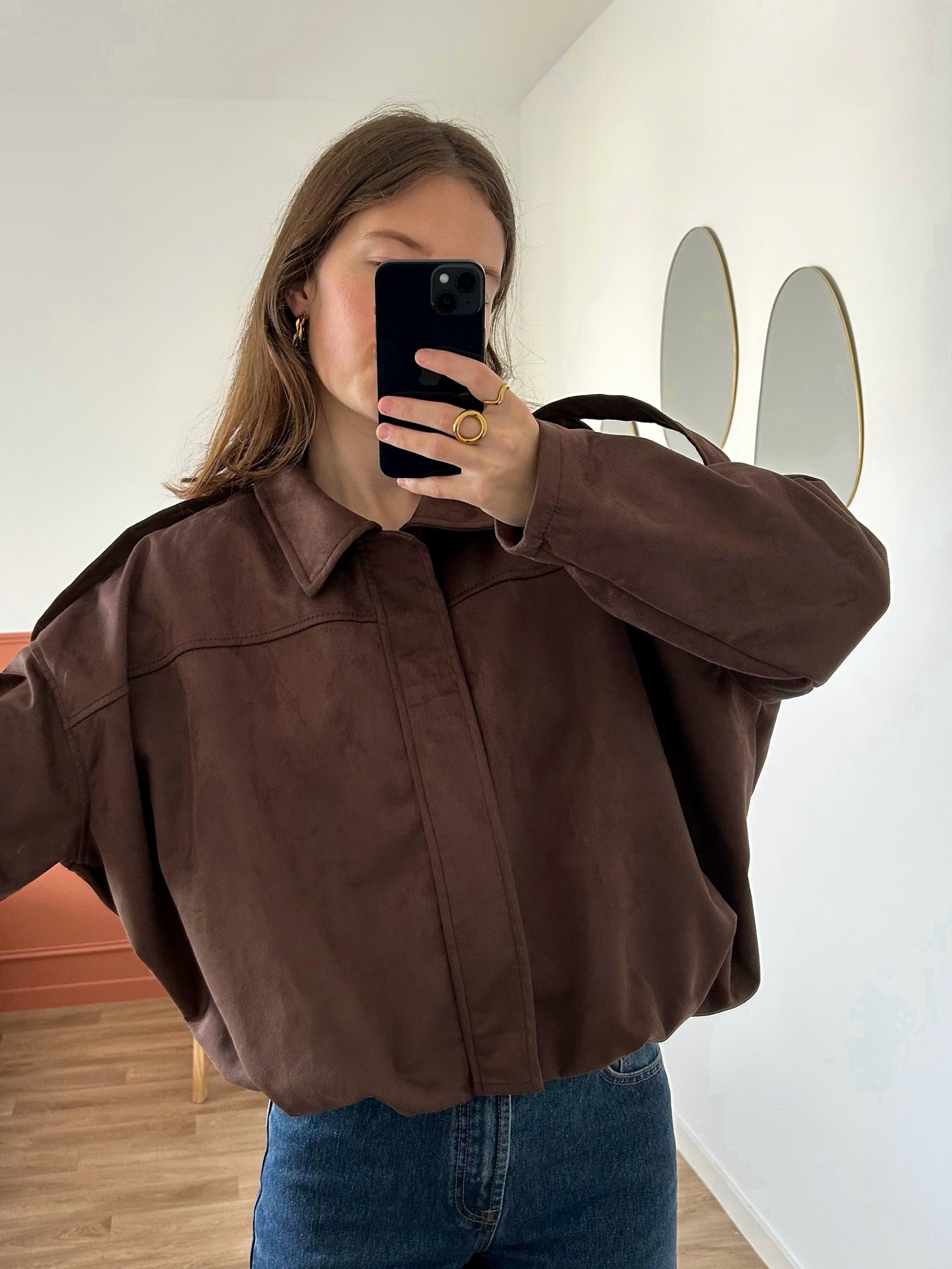 Veste KATELL marron