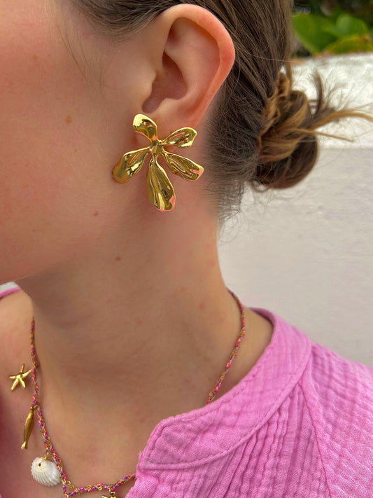 Boucles d'oreilles FLORA