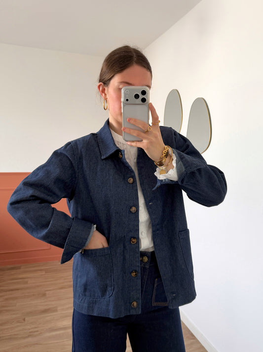 Veste MÉLINE denim brut