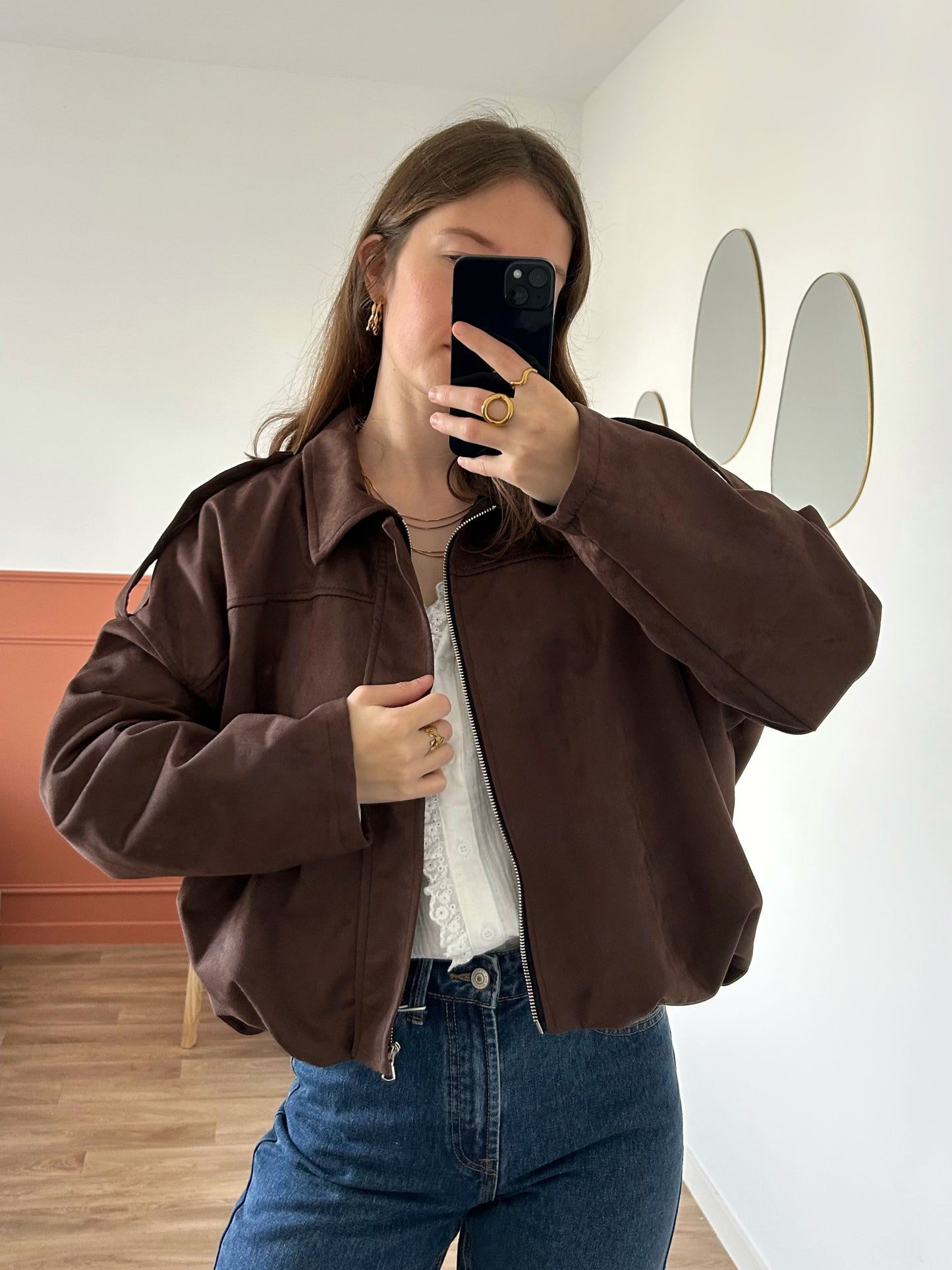 Veste KATELL marron